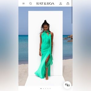 Rat & Boa Azzara Dress Green
